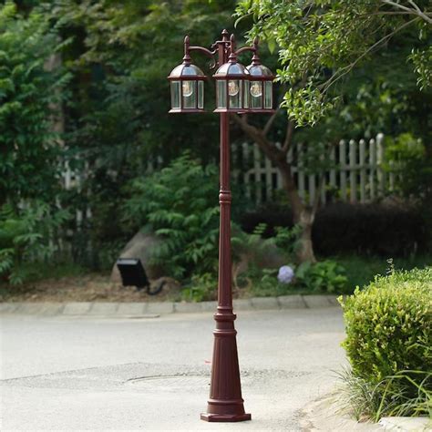 5-in Matte Black French CountryCottage Outdoor Light Post Lantern. . Lowes outdoor post lights